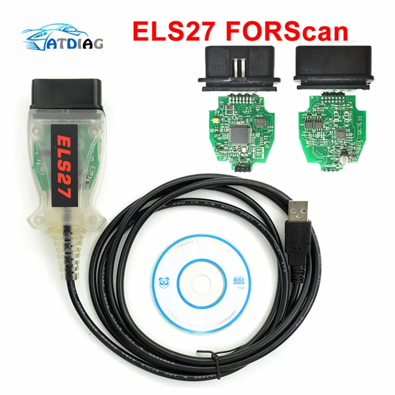Микрочип ELS27 FORScan PIC24HJ128GP + FTDI для Ford-ord M-azda разработанный на ELM327 & J2534 ELS 27 |