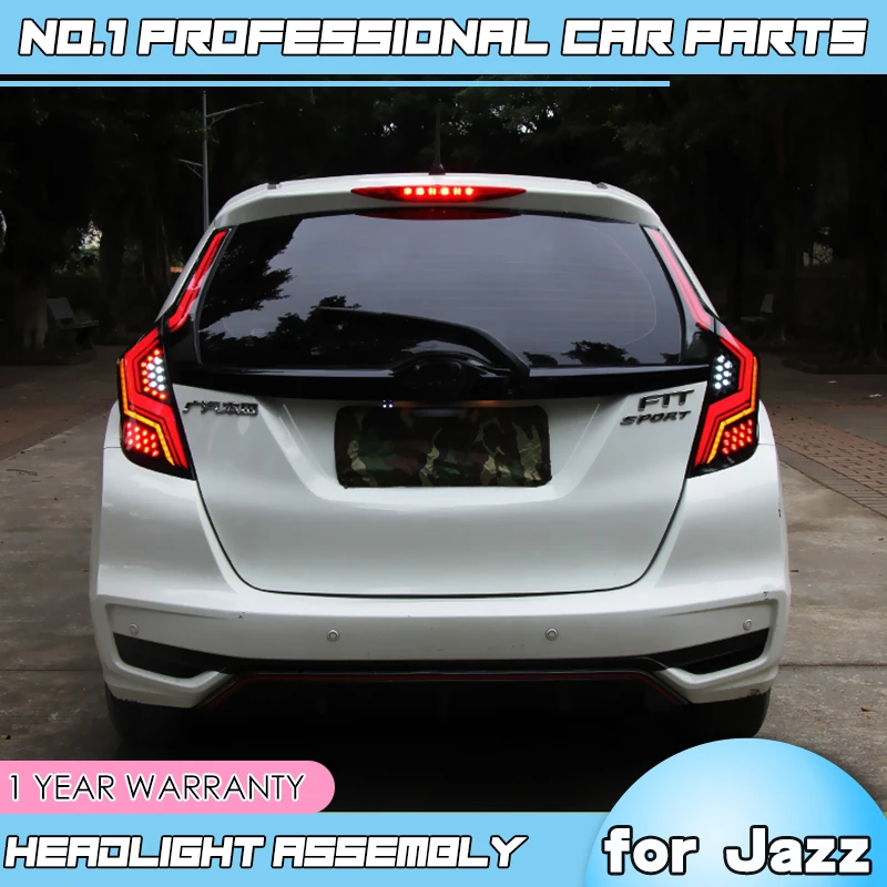 Автомобильные аксессуары чехол 2014 2018 для HONDA Fit GK5 задний светильник s