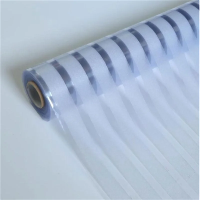 Самоклеящаяся [ширина 45 см] полосатая пленка для дверей и окон модные наклейки