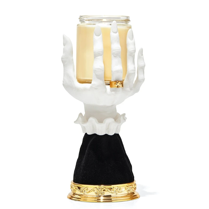 Подсвечник в форме руки ведьмы подсвечник ладони из полимерного материала