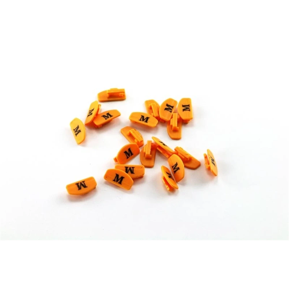 Индивидуальный маркер размера с надписью пластиковый зажим вешалка для пальто