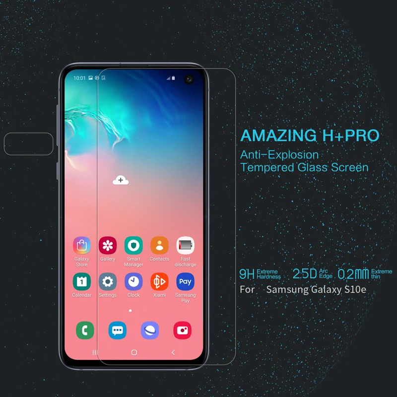 Закаленное стекло Nillkin Amazing H + Pro для Samsung galaxy s10e защита экрана 2.5D Arc изогнутая