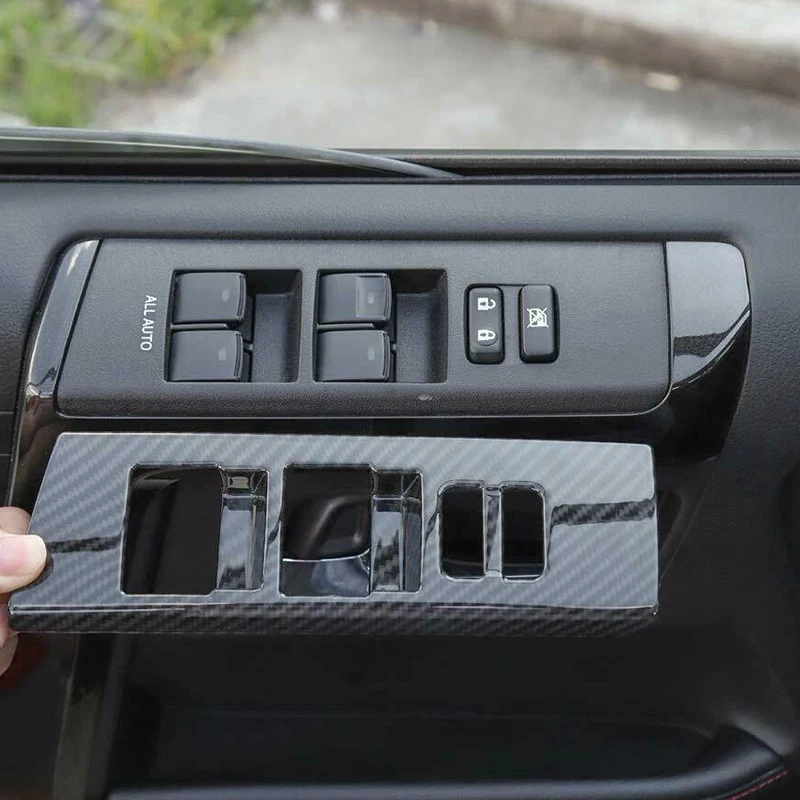 Оконный подъемный переключатель украшения Накладка для Toyota 4runner внедорожник