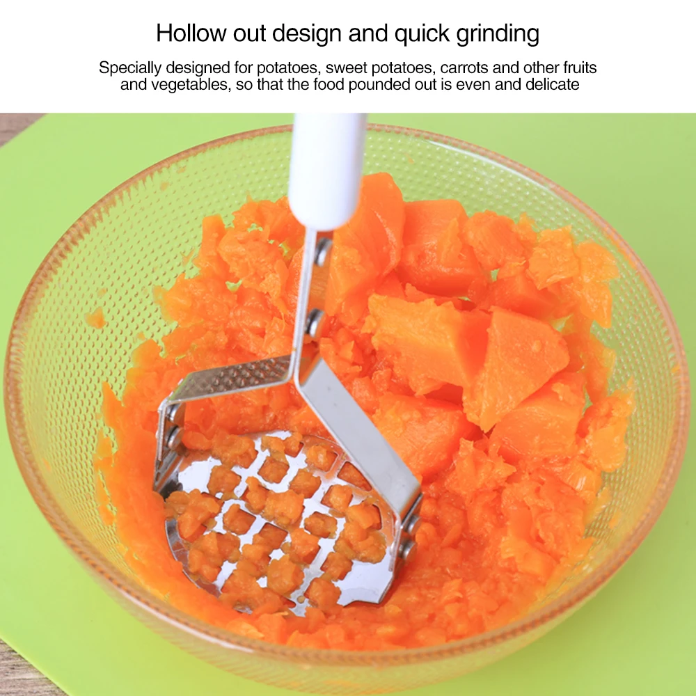 Для кухни мини прессованный картофель из нержавеющей стали для снижения веса