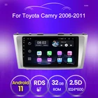 9-дюймовый GPS-Авторадио для Toyota Camry 6, 40, 50, 2006-2011 с навигацией, стерео, 1080P, видеоэкран, Проигрыватель BT, Wi-Fi, аудио, FM