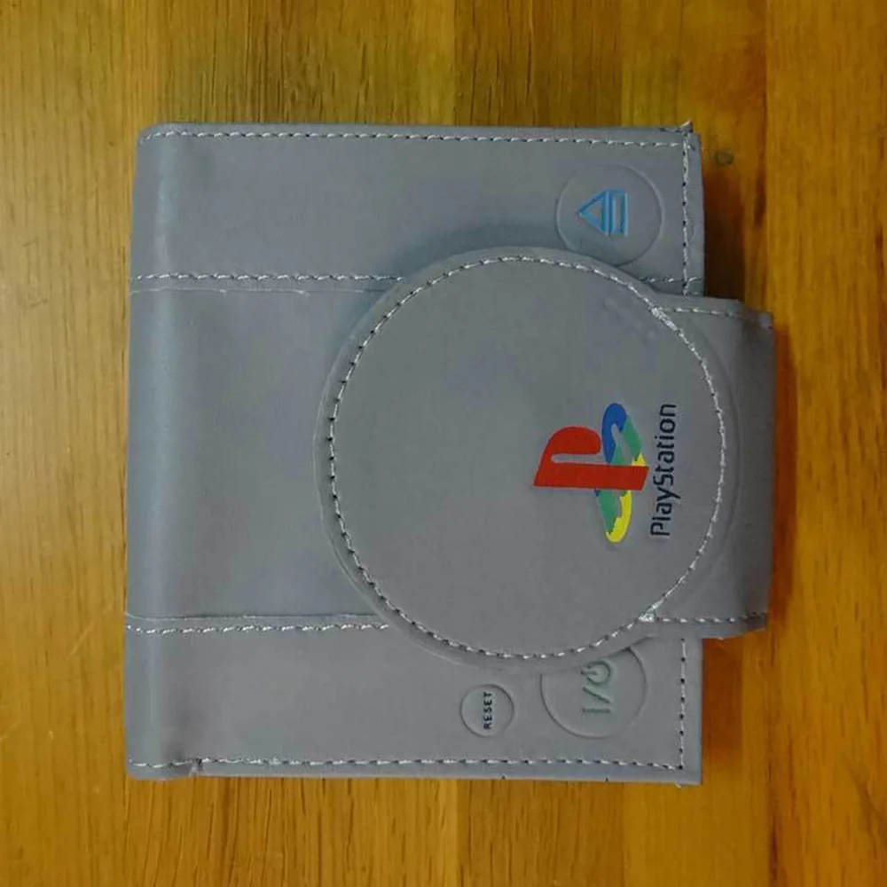 Кошелек Sony Playstation в форме консоли складной кошелек студенческий индивидуальный
