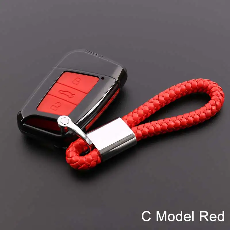 ABS+ силиконовый чехол для ключей для VW Volkswagen polo passat b5 golf 4 5 6 jetta mk6 tiguan Gol CrossFox Plus Eos Scirocco Beet