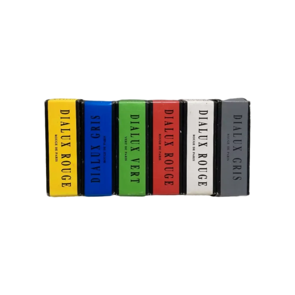 

Rouge Bar Polishing Wax Compound France DIALUX ROUGE JEWELERS ROUGE POLISHING COMPOUND WHITE for GOLD & SILVER