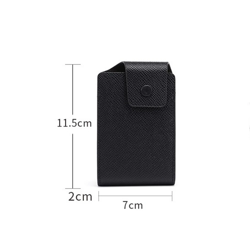 

2021 New Arrivals Unisex Leather Business ID Credit Card Wallet Holder Name Cards Case Pocket Organizer Money Phone Coin Bag