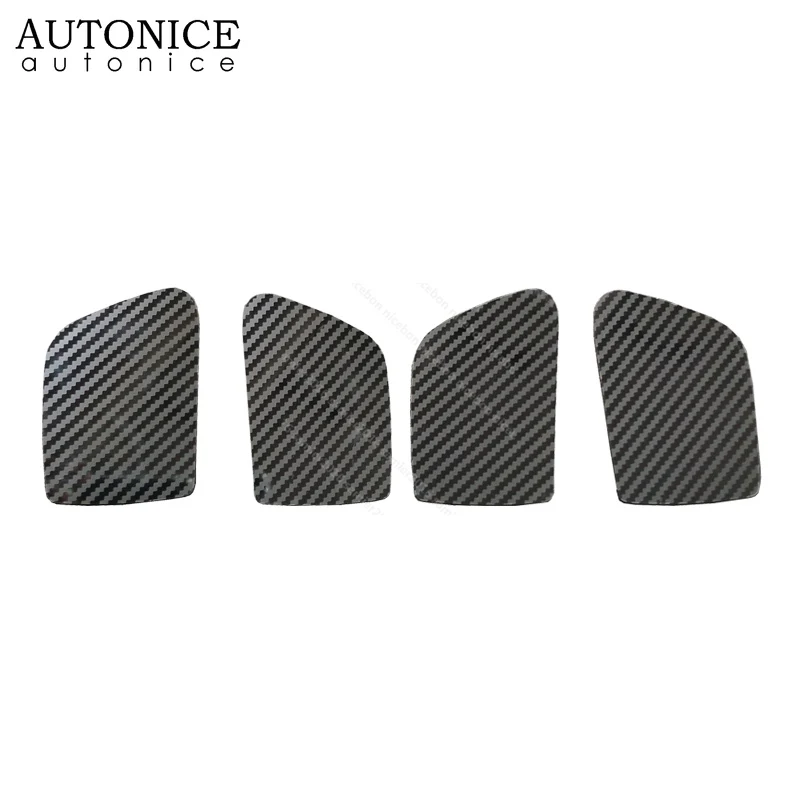 Внутренняя дверная чаша из нержавеющей стали карбоновое волокно цвета