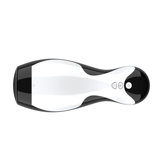 Мужской мастурбатор SHUANGMI в виде пингвина автоматическая выдвижная чашка для