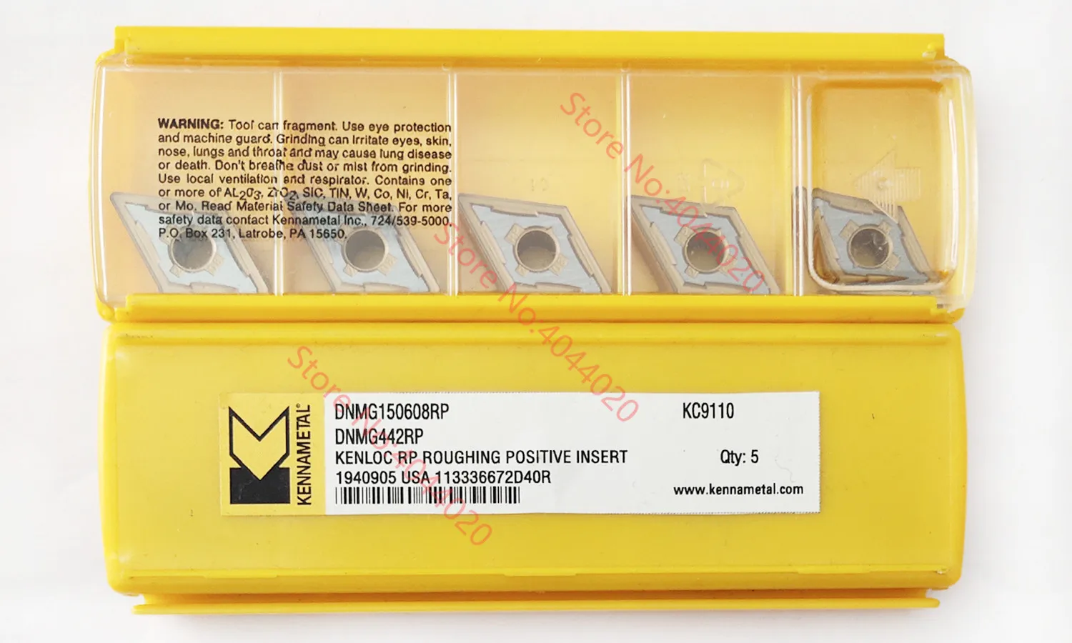 DNMG150608RP KC9110 DNMG442RP карбидные вставки 10 шт. Kennametal | Инструменты