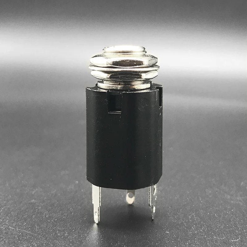 2 шт. гитара Endpin Jack 6 35 мм Вход для акустической Электрогитары бас Выход черный