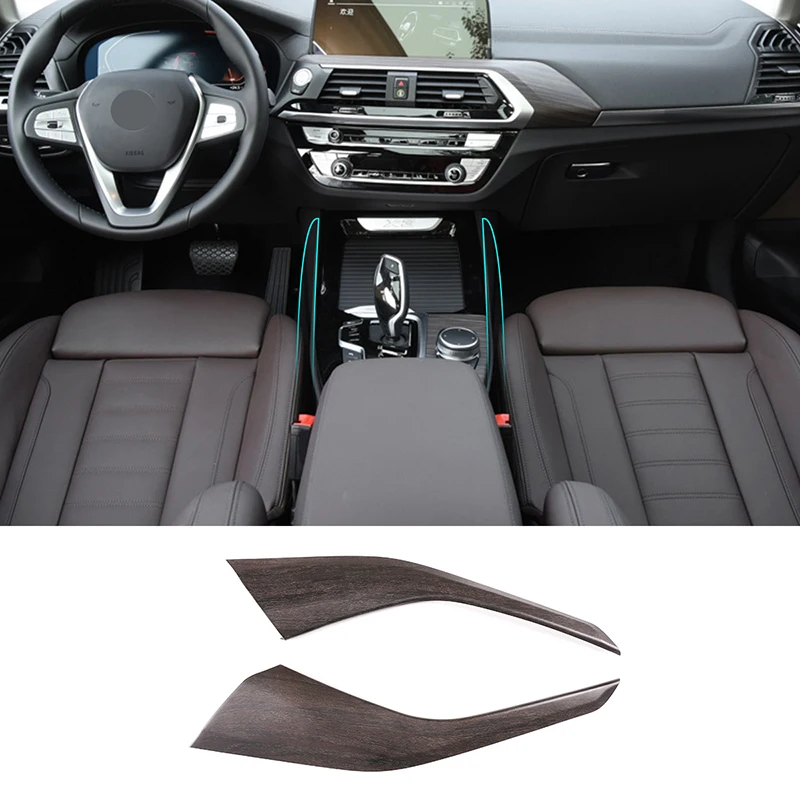 

Интерьер автомобиля ABS центральная консоль боковые декоративные полосы Накладка для BMW X3 G01 2018 2019 2020