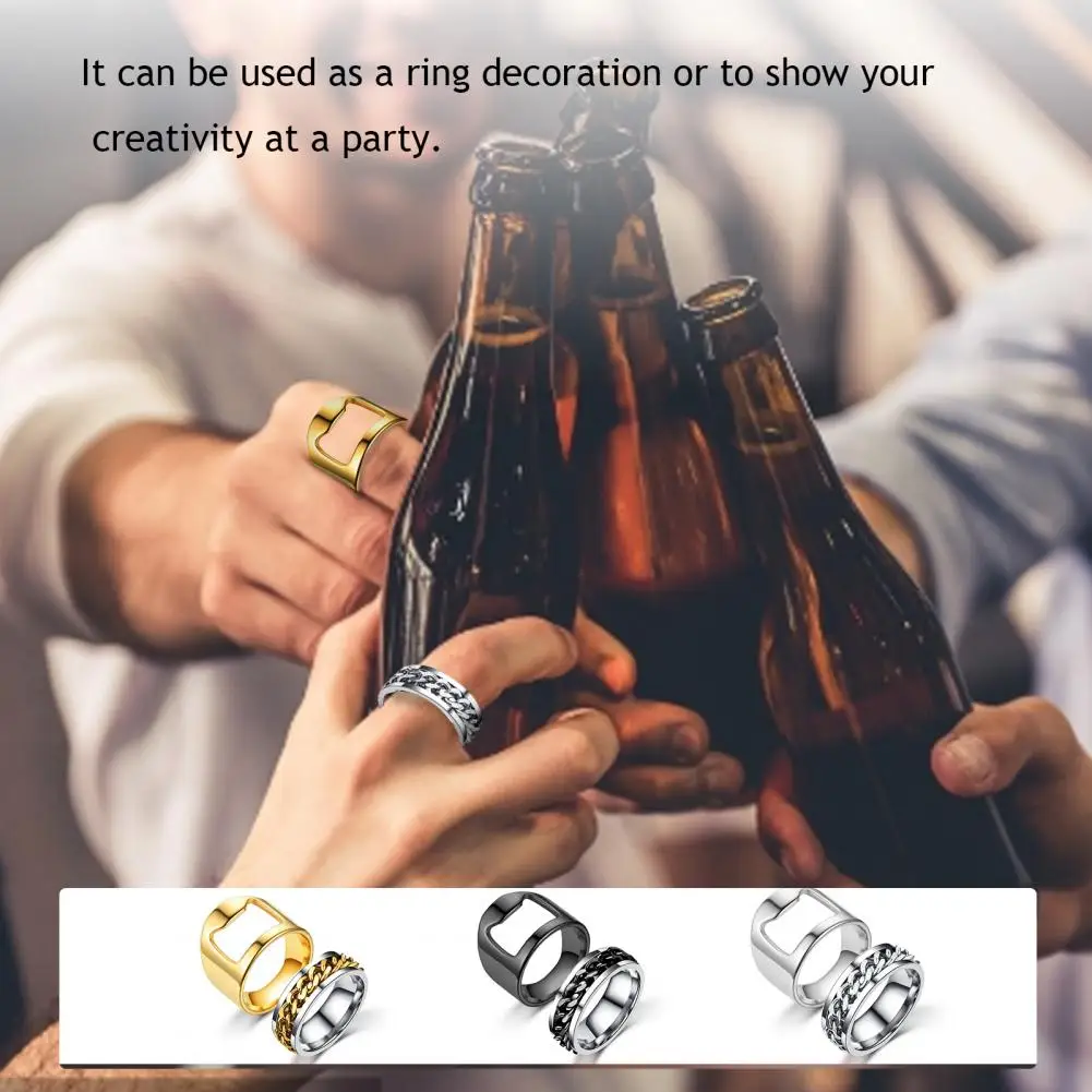 Долговечное легкое кольцо Спиннер для пива кухни|Кольца| |