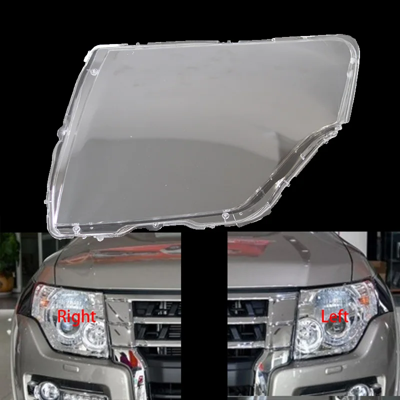 Для MITSUBISHI Pajero V93 V97 V87 фары оболочка прозрачный абажур фара крышка объектива