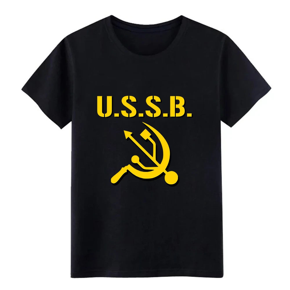 Мужская U.S.S.B./Футболка с изображением пародии из Usb в советском стиле футболка