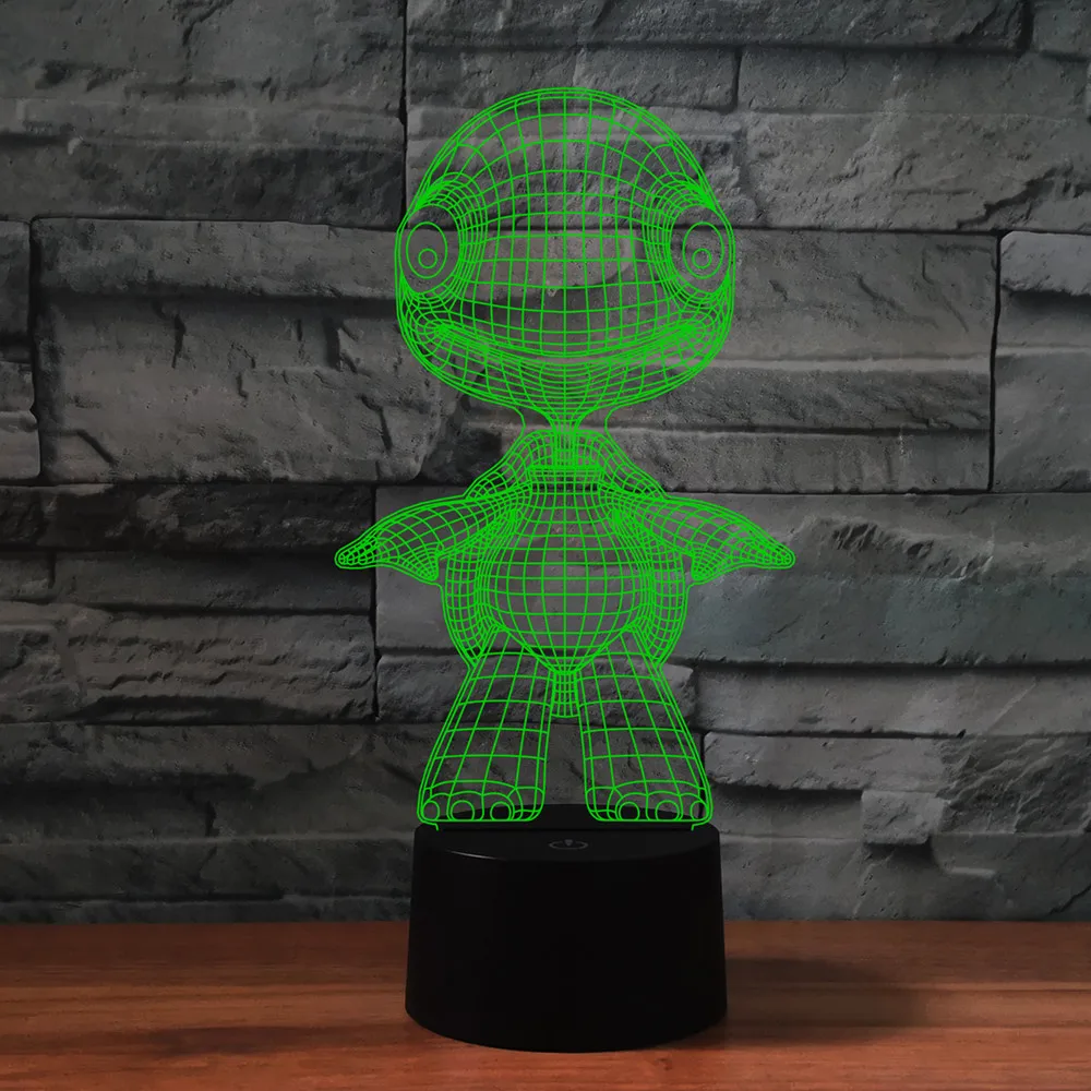 СВЕТОДИОДНЫЙ ночник в виде морской черепахи Настольный светильник с сенсорным