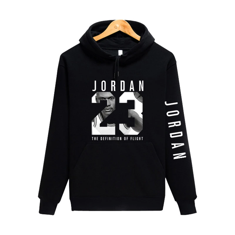Мужская толстовка с принтом JORDAN 23 Модный пуловер в стиле хип хоп спортивная