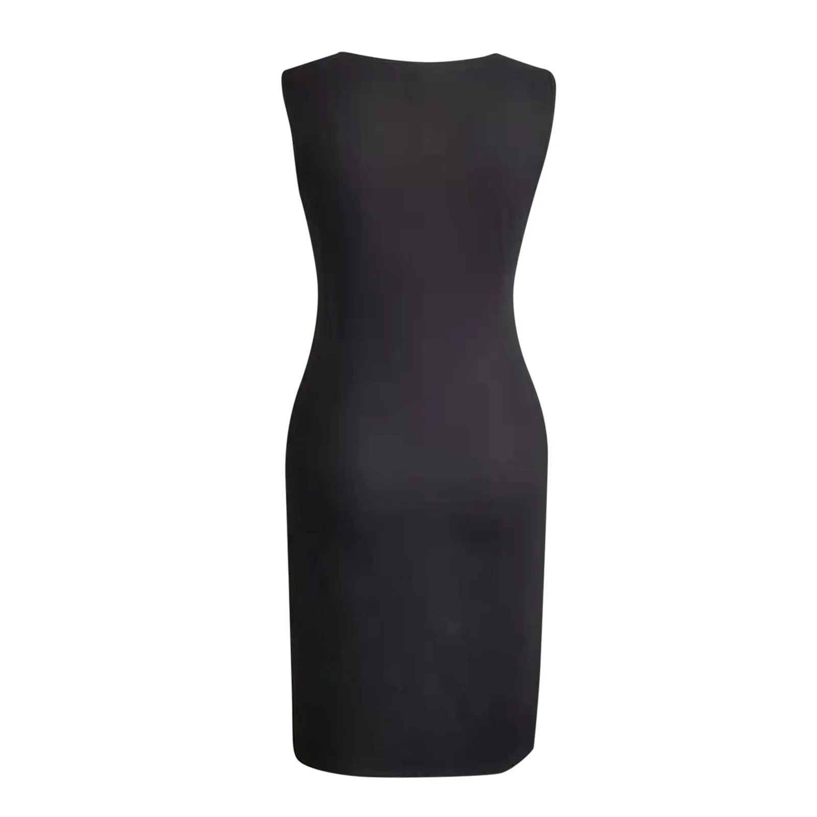 

Summer Women Tank Dress Fashion Casual Floral Print Dress Female V-Neck Off Shoulder Sleeveless Loose Dress Vestidos#35