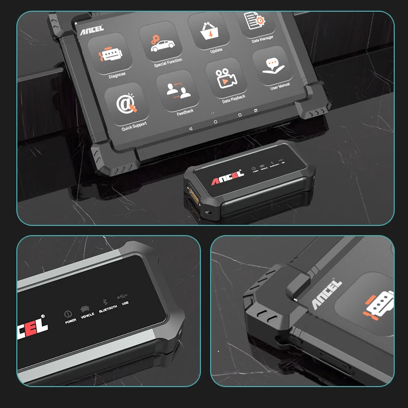 Профессиональный сканер ANCEL X7 OBD2 DPF SAS SRS TPMS для сброса масла OBD 2 автоматический