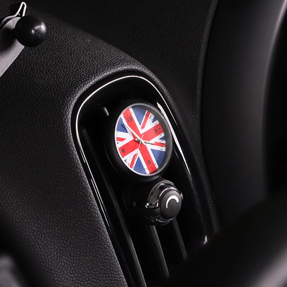 Автостайлинг часы Horologe внутреннее украшение для Mini Cooper One S JCW R53 R55 R56 R60 F54 F55 F56 F60