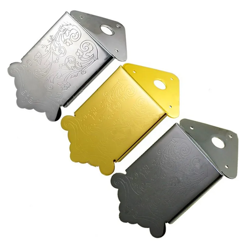 1 шт. Серебро Хром черного и золотого цвета Бридж для Мандолины хвостовой с