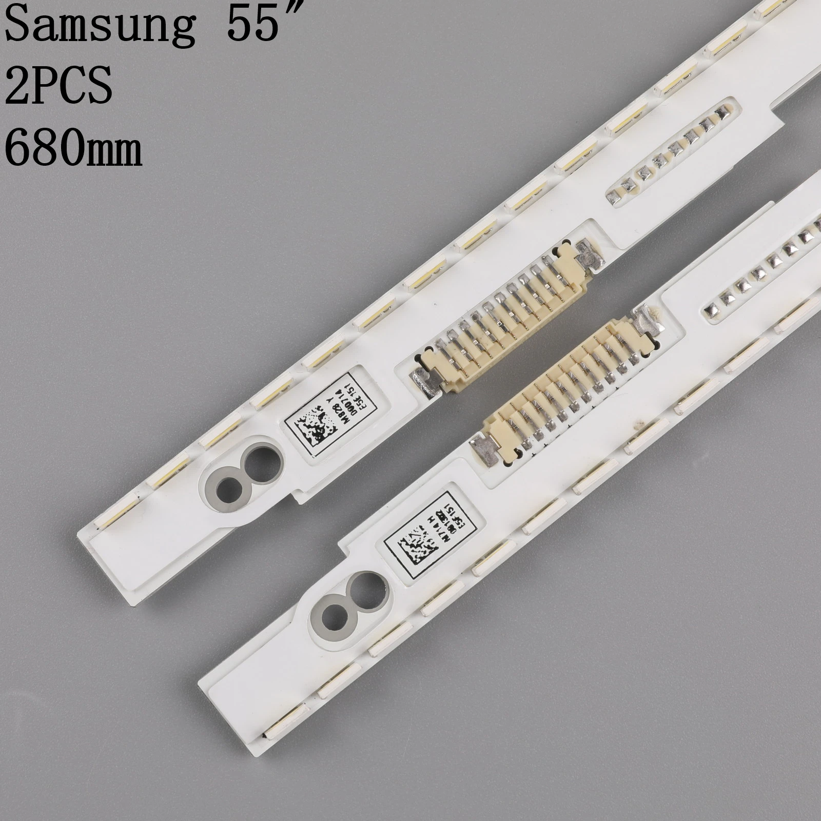 68 см Светодиодная лента для подсветки 76 светодиодов Samsung 55 дюймового телевизора