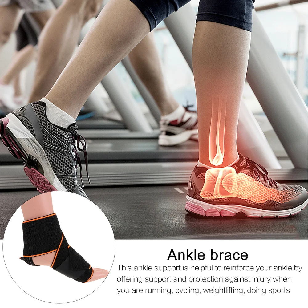 

Ankle Support Breathable Adjustable Foot Heel Cover Anti-skid Protective Wrap