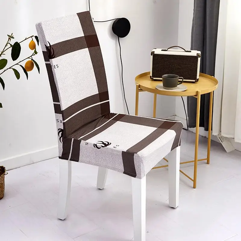 Съемный чехол для сиденья из эластичные чехлы на кресла спандекса с принтом 40