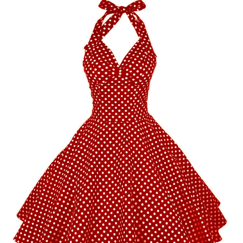 2020 новое летнее сексуальное Ретро модное платье с v-образным вырезом и оборками