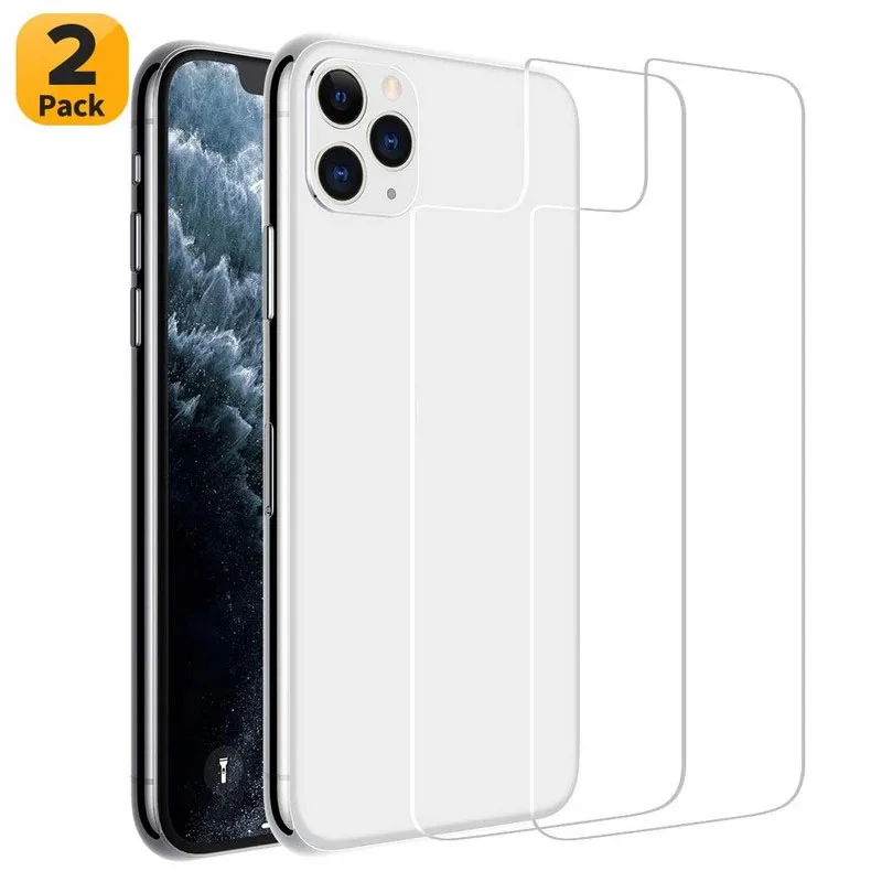 

Back Tempered Glass For iPhone 11 12 13 pro max SE 20 Protective Glass case on iPhone X XS max Rear Screen Protector Glass