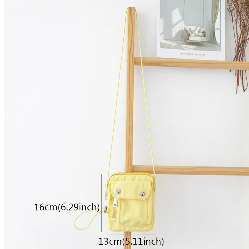 

New arrival summer cellphone bag for girls 2020 Lovely nylon cross-body bags fashion shoulder bag women handbags casual style
