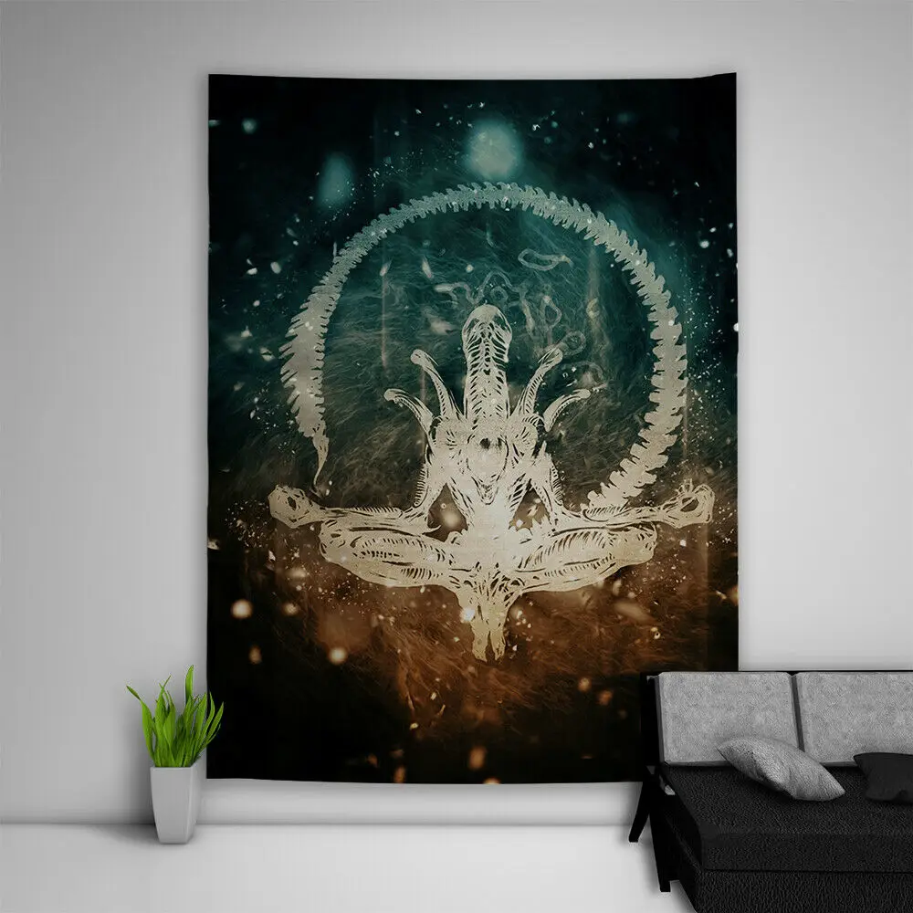 

Abstract Meditation Tapestry Art Wall Hanging Sofa Table Bed Cover Home Decor