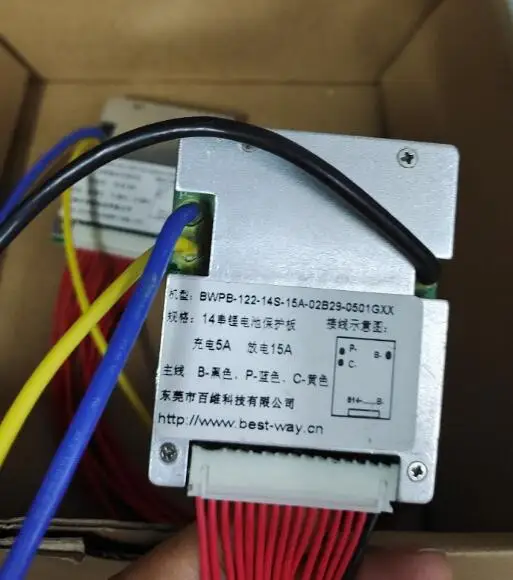 

Батарея BMS 52V 14S 15A