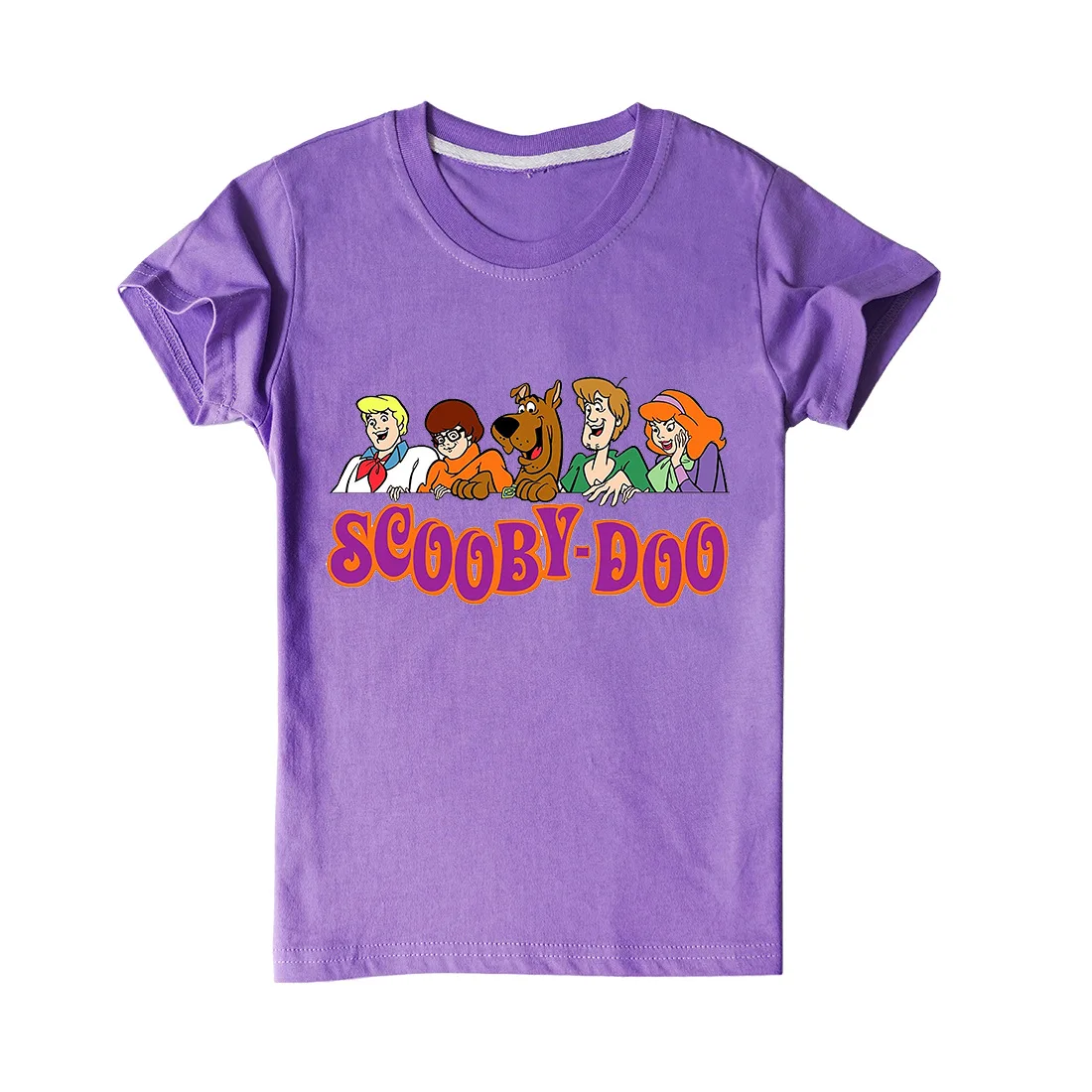 

Tops Toddler Tees Scooby-Doo TShirt Kids Clothes For Girls Boys Football shirt Children Teen 2T-16T Short Sleeve O Neck Baby Boy