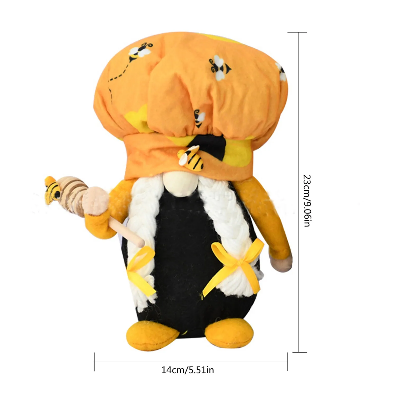 

Hot Selling Bee Gnomes Plush Scandinavian Tomte Nisse Dwarf Swedish E-IF Decorations Soft Cute Gifts For Baby Kids Dropshipping