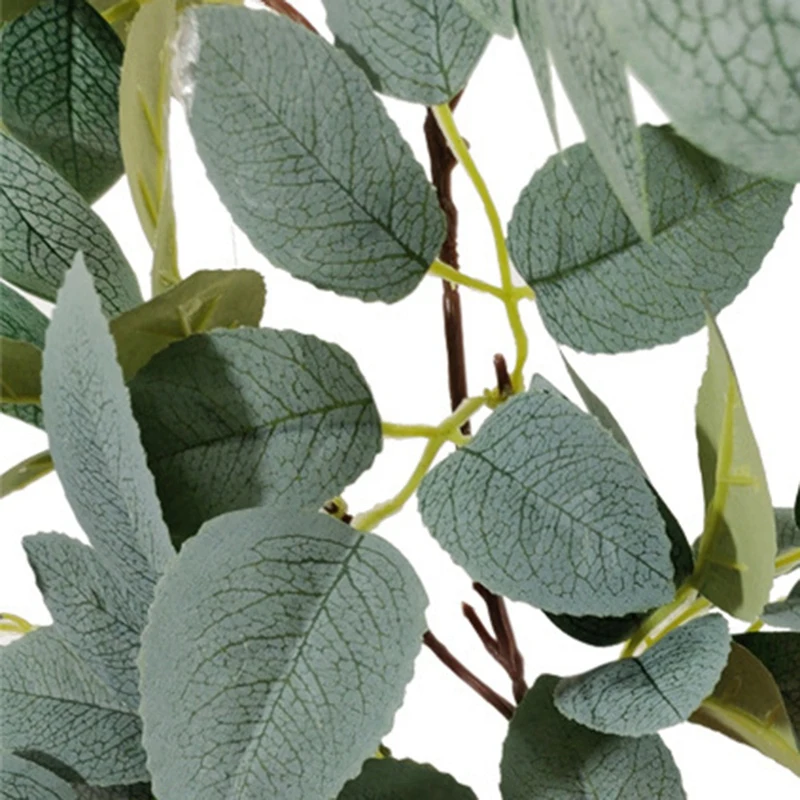 

Artificial Rose Flowers Vine Fake Hanging Green Leaf Flower Ivy Vines for Office Party Home Garden Wedding Arch Decor