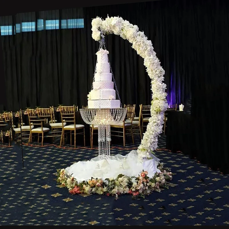 60 см Новая рамка для украшения свадебного торта акриловая вешалка свадебные