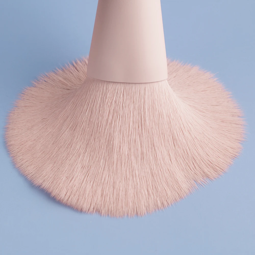 BEILI розовые мини-кисти для макияжа 8 шт. Профессиональная мягкая пудра тени век