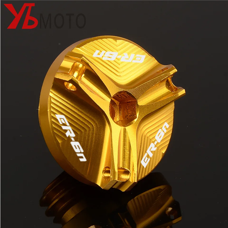 Быстрая доставка двигатель мотоцикла Магнитный слив масла разъем для Kawasaki ER 6N ER6N