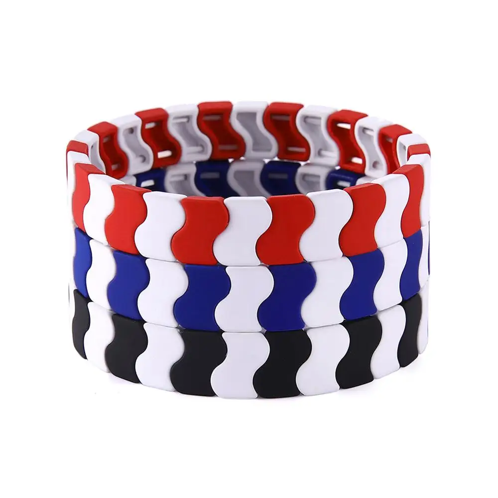 Skyrim модные растягивающиеся браслеты из сплава с краской ручной работы