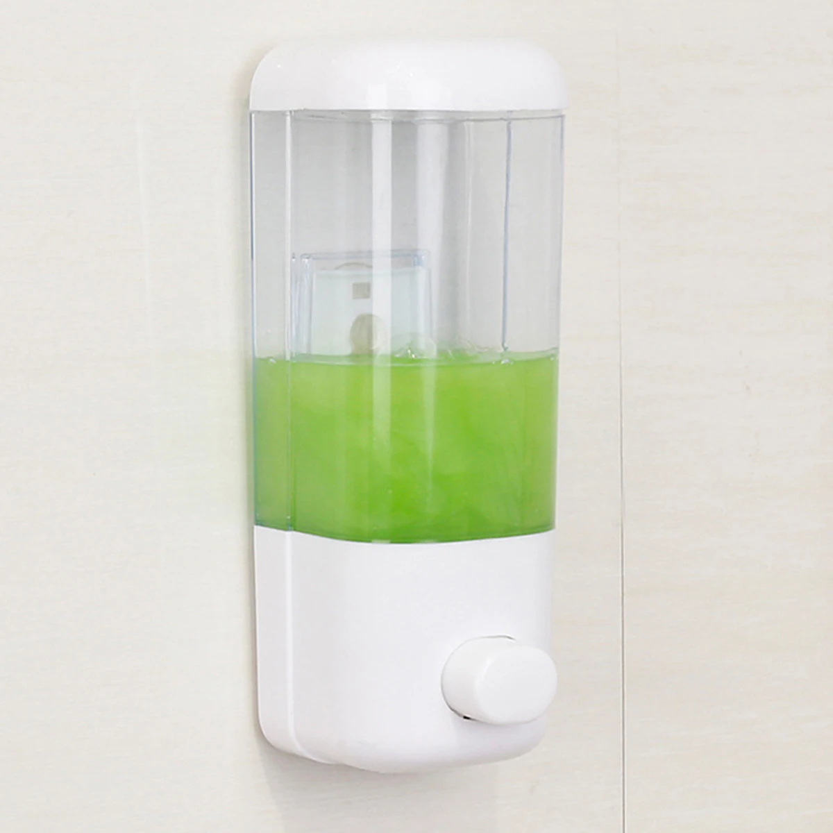 

Bathroom Liquid Soap Dispenser Wall Mounted For Kitchen Plastic 500ml Shower Gel Detergent Shampoo Bottle Hotel Home Accessories