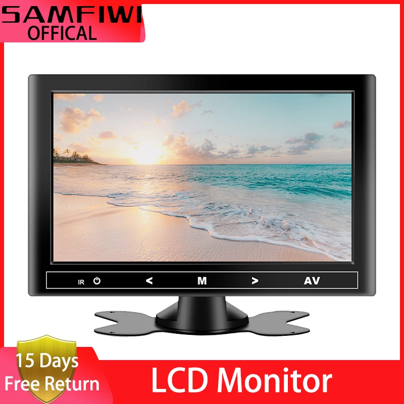 

Автомобильный ЖК-монитор 7/9 дюйма, HD HDMI/VGA/AV TV и ПК, DVD-плеер, камера заднего вида, монитор для подголовника автомобиля, система заднего вида дл...