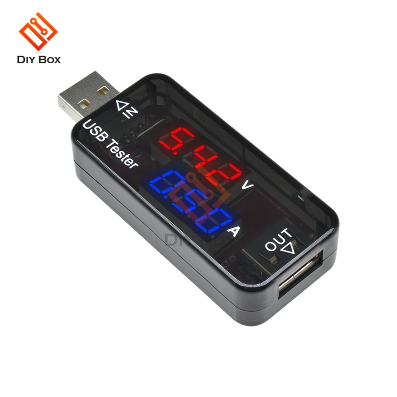 Светодиодный вольтметр с двойным usb-портом, амперметр, тестовый детектор, тестовый детектор er для автомобиля, мотоцикла, вольт, усилитель, детектор Doctor Meter Monitor