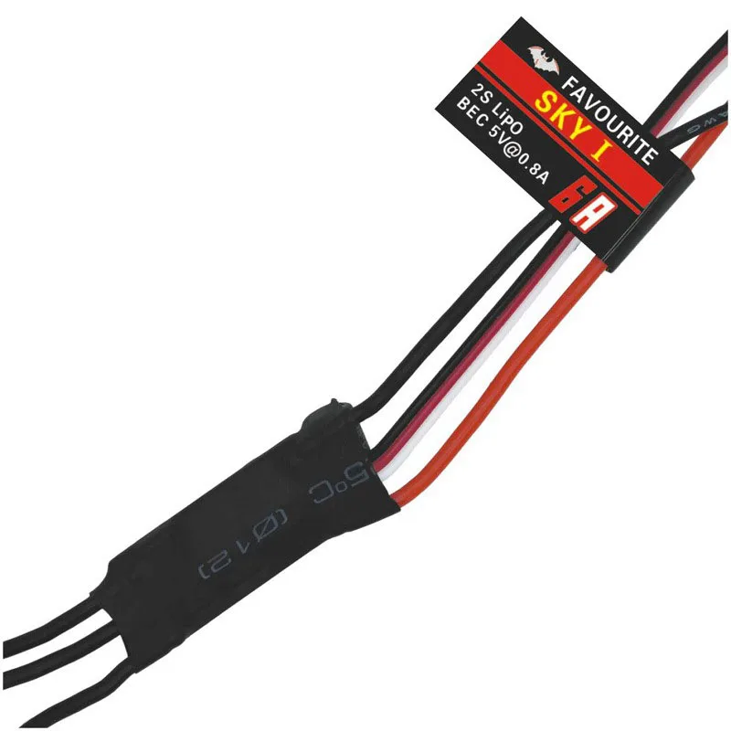 

FVT SKY6A ESC For Skywalker Fixed-wing Aircraft Model ESC