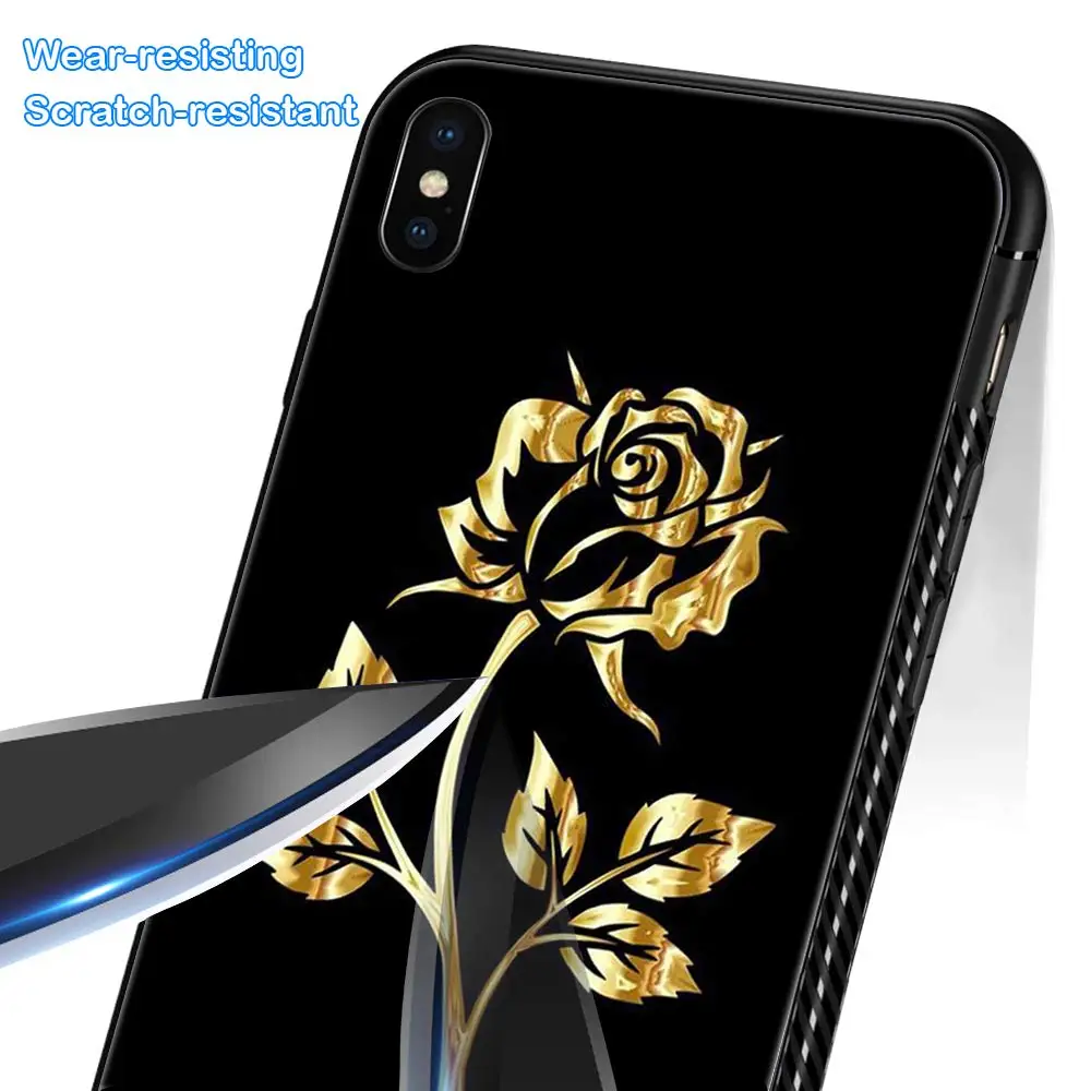 L44 Rapper Juice WRLD чехол из закаленного стекла для iphone 11 Por XS Max XR X 8 7 6 6S Plus 5 5S SE чехол