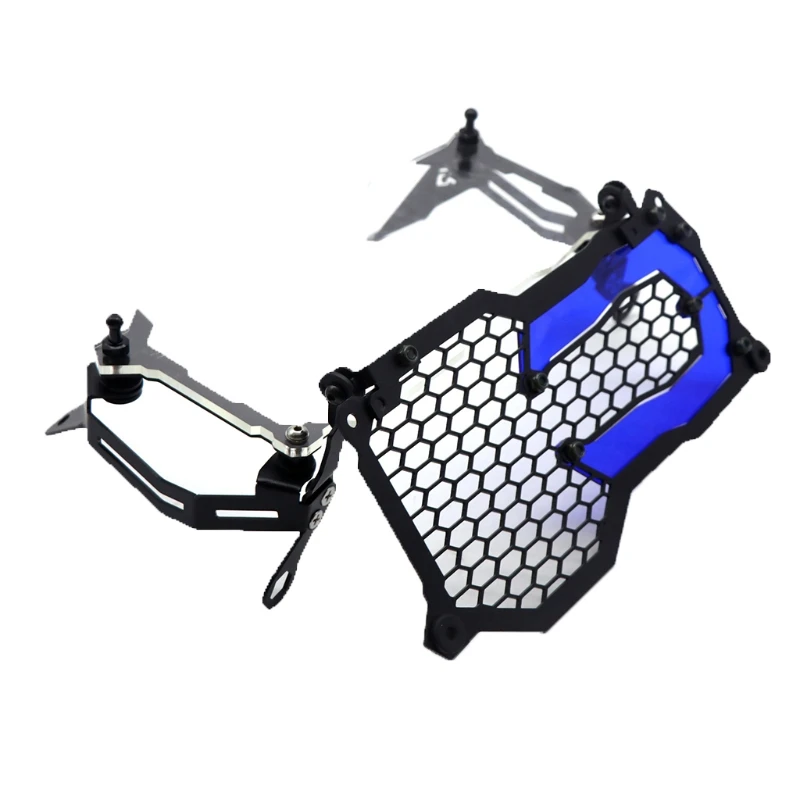 

Motorcycle Headlight Guard Protector Grille Grill Cover For B-MW R1200GS R1250GS 57BA