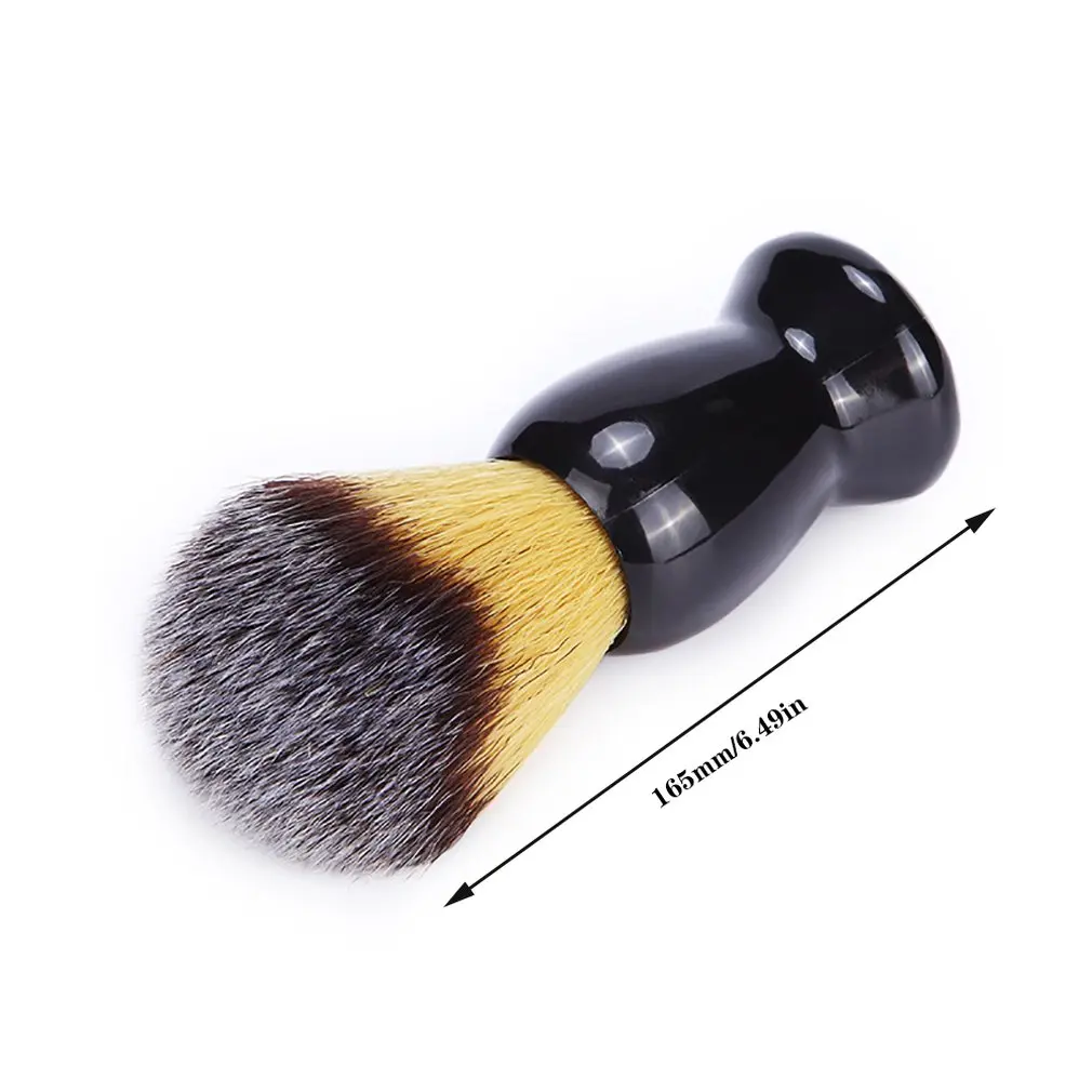 Винтажная кисть + чаша акриловая подставка для капельного бритья бритва 3