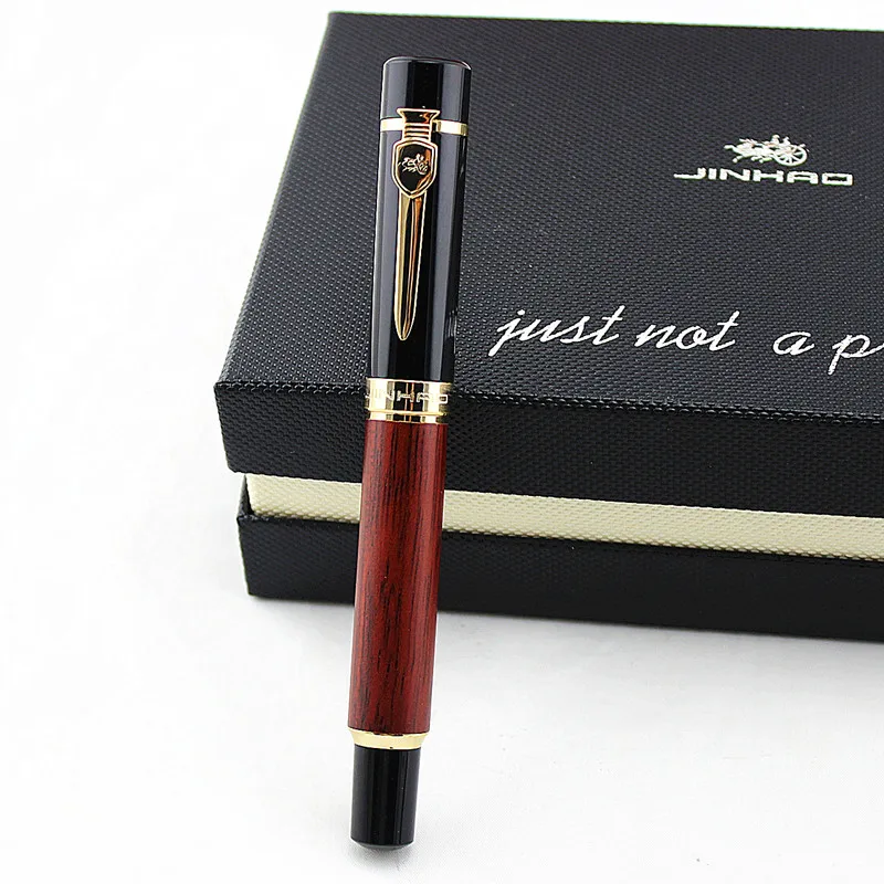 Деревянные перьевые ручки Jinhao 650 0 5 мм/1 мм влажные/Искусственные наконечники на